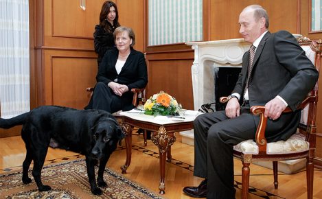 Путин на састанку са Меркел
